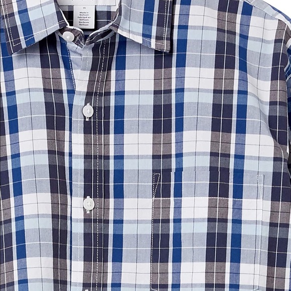 Men's Long-Sleeve Regular-fit Casual Poplin Shirt - Picture 4 of 5